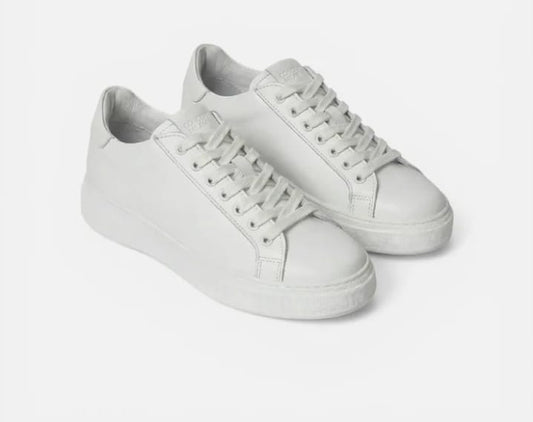 Sneakers Concept Milano scarpa sportiva uomo in pelle bianco