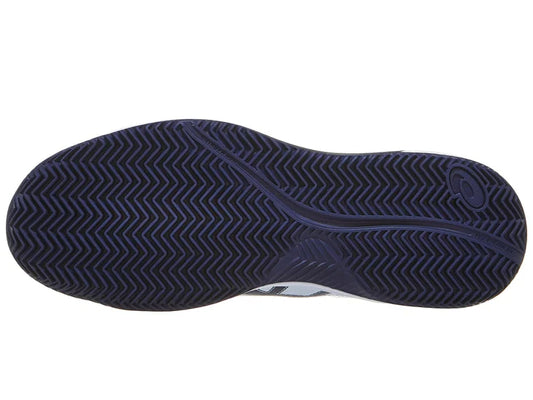 Sneakers ASICS GEL-DEDICATE 8 scarpa da tennis uomo in tessuto e pelle bianco