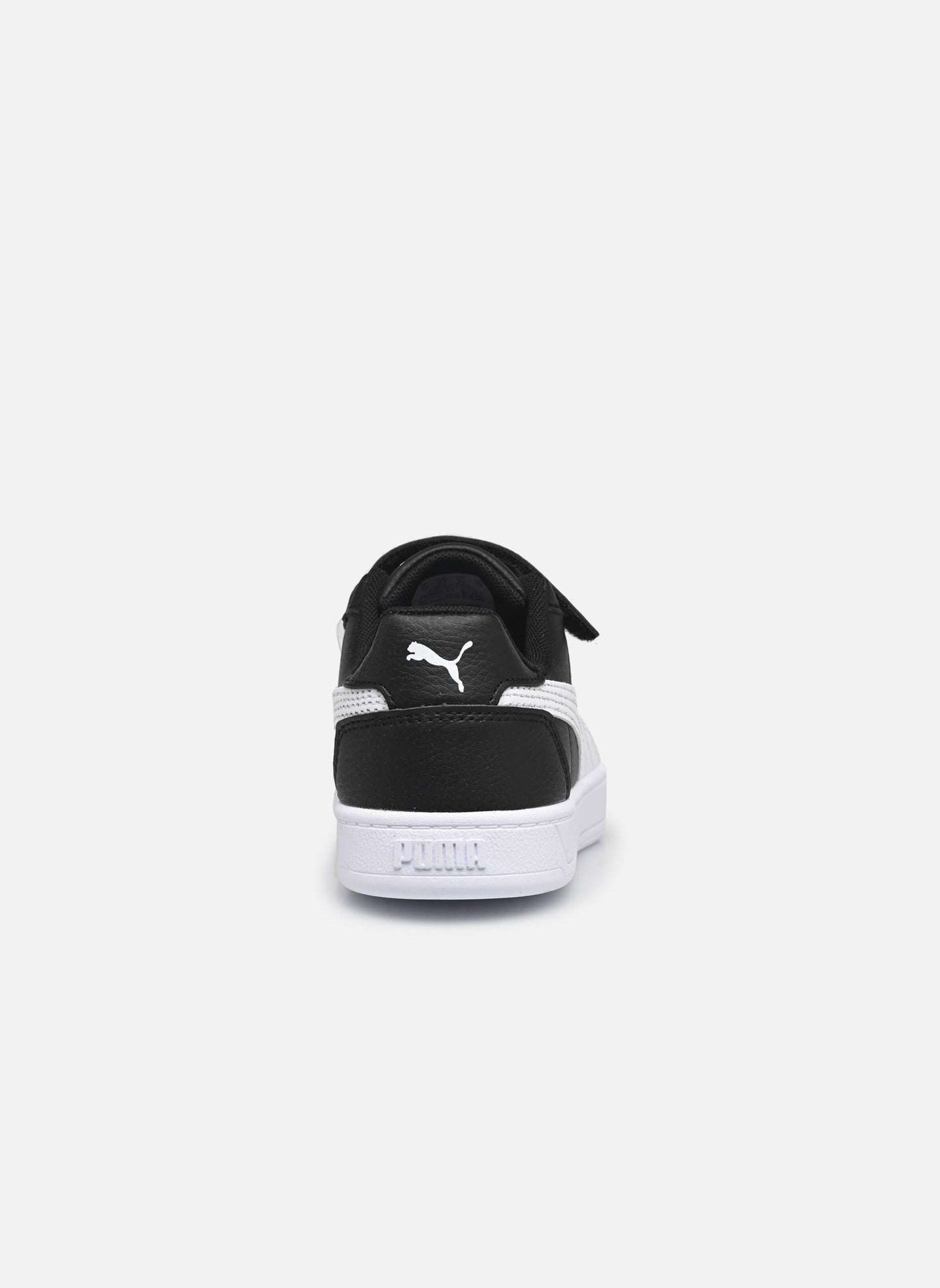 Sneaker PUMA CAVEN 2.0 AC + PS scarpa ginnastica da bambino in pelle nero con strappo