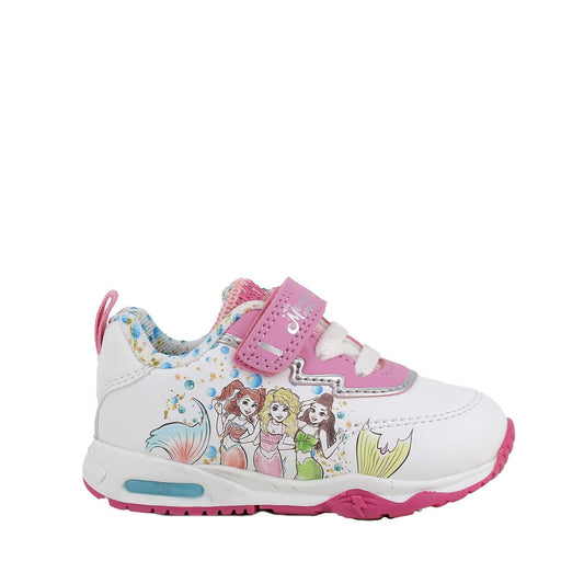 Sneakers PRIMIGI MERMAID MAGIC scarpa ginnastica bambina Primi Passi pelle bianca
