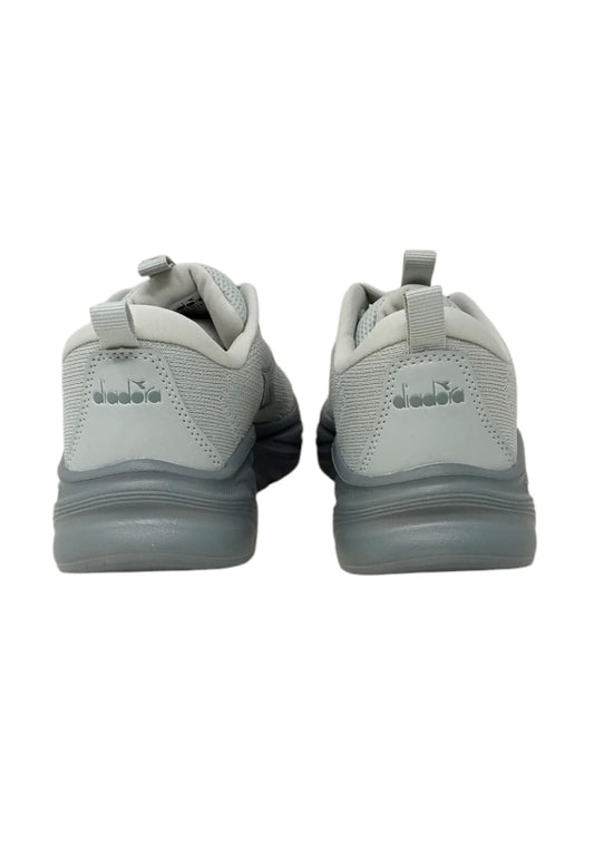 Sneakers DIADORA PIPER scarpa ginnastica running da uomo in tessuto grigio glacier