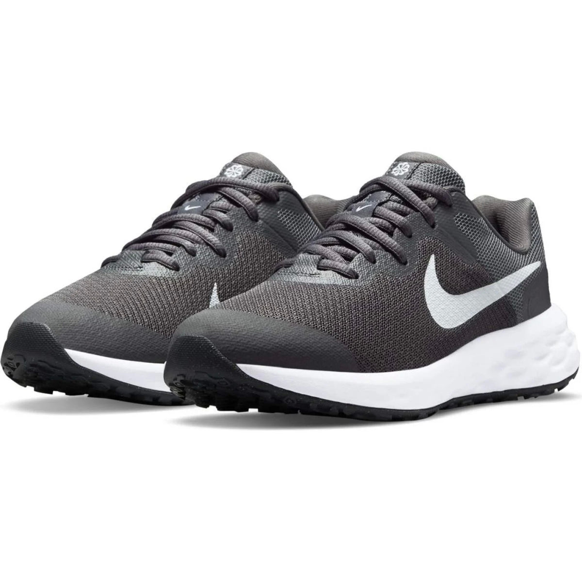 Sneakers NIKE REVOLUTION 6 NN scarpa running da uomo in tessuto tecnico grigio
