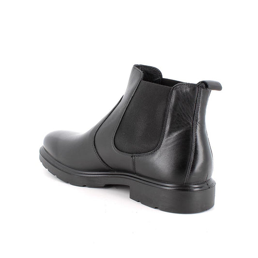 Stivaletto IGI&CO scarpa uomo tipo Beatles MADE IN ITALY pelle vitello nero Slip-on