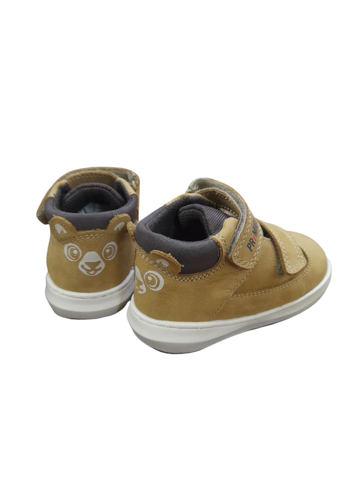 Sneakers PRIMIGI scarpa da bambino Primi Passi in nabuk canyon camel