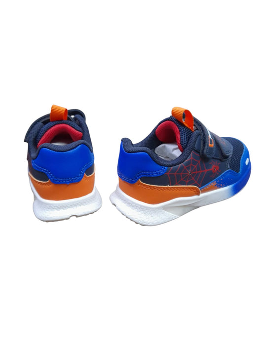 Sneakers PRIMIGI SPORT LIGHTS scarpa ginnastica bambino in pelle e tessuto blu royal