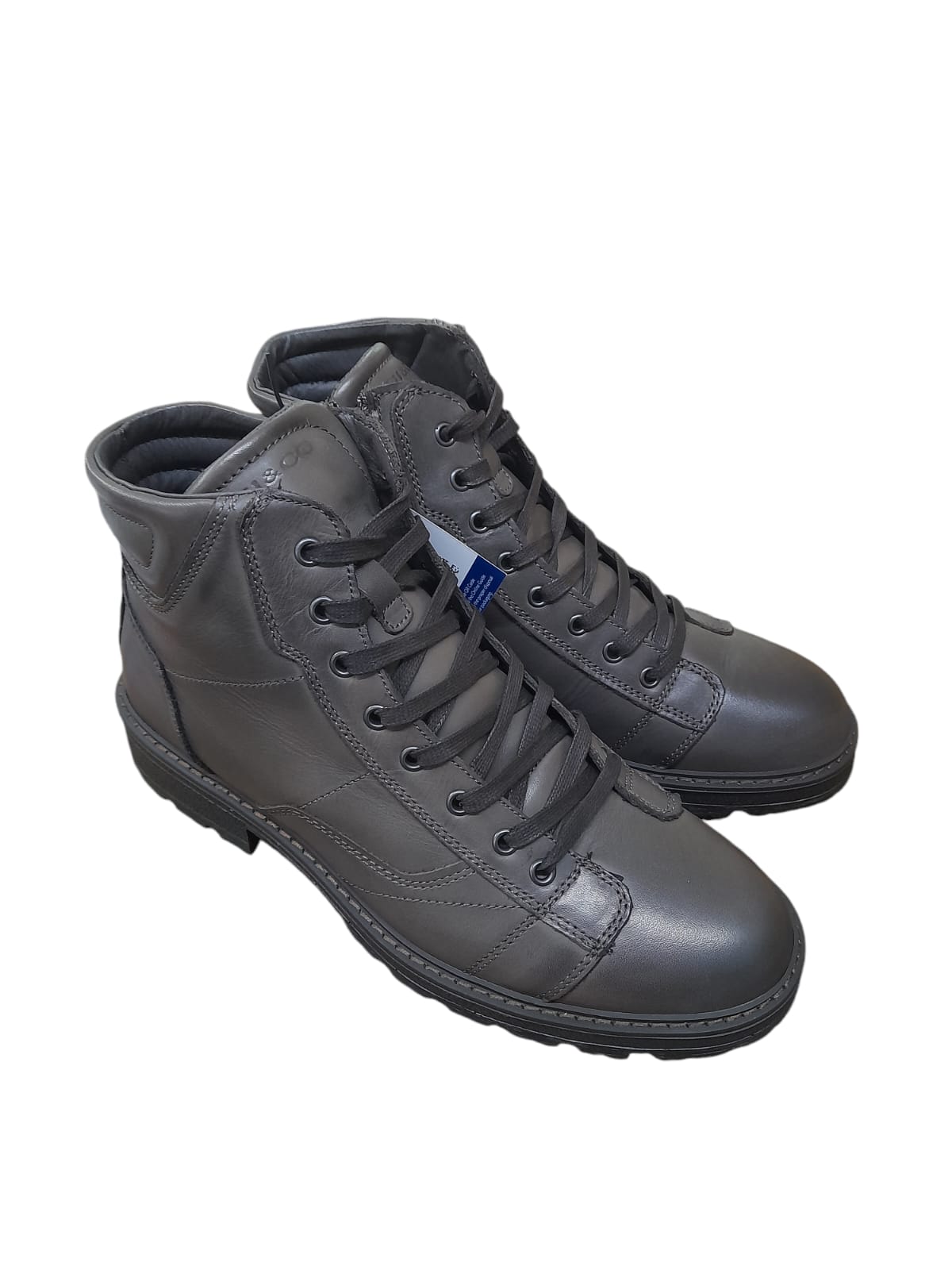 Anfibio IGI&CO scarpa a stivaletto uomo MADE IN ITALY pelle/vitello caffè spazzolato