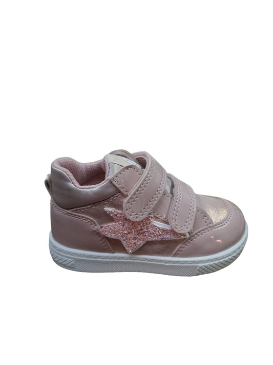 Sneakers PRIMIGI scarpa da bambina Primi Passsi in vernice e laminato nude