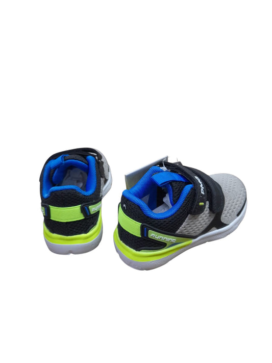 Sneaker PRIMIGI SPORT scarpa ginnastica da bambino in tessuto grigio e nero