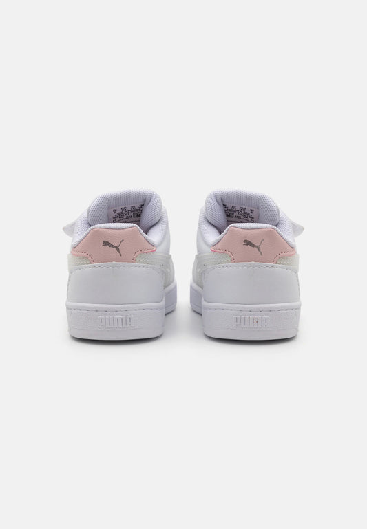Sneaker PUMA CAVEN 2.0 AC + INF scarpa ginnastica bambina primi passi in pelle bianco
