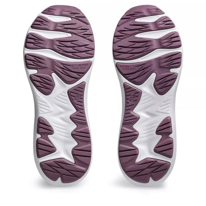 Scarpa ASISC JOLT 4 running da donna in tessuto e crosta nero e desert red