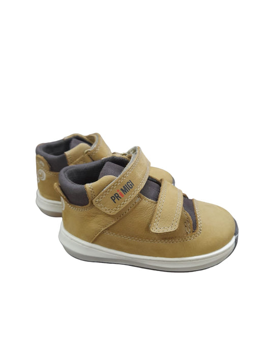 Sneakers PRIMIGI scarpa da bambino Primi Passi in nabuk canyon camel