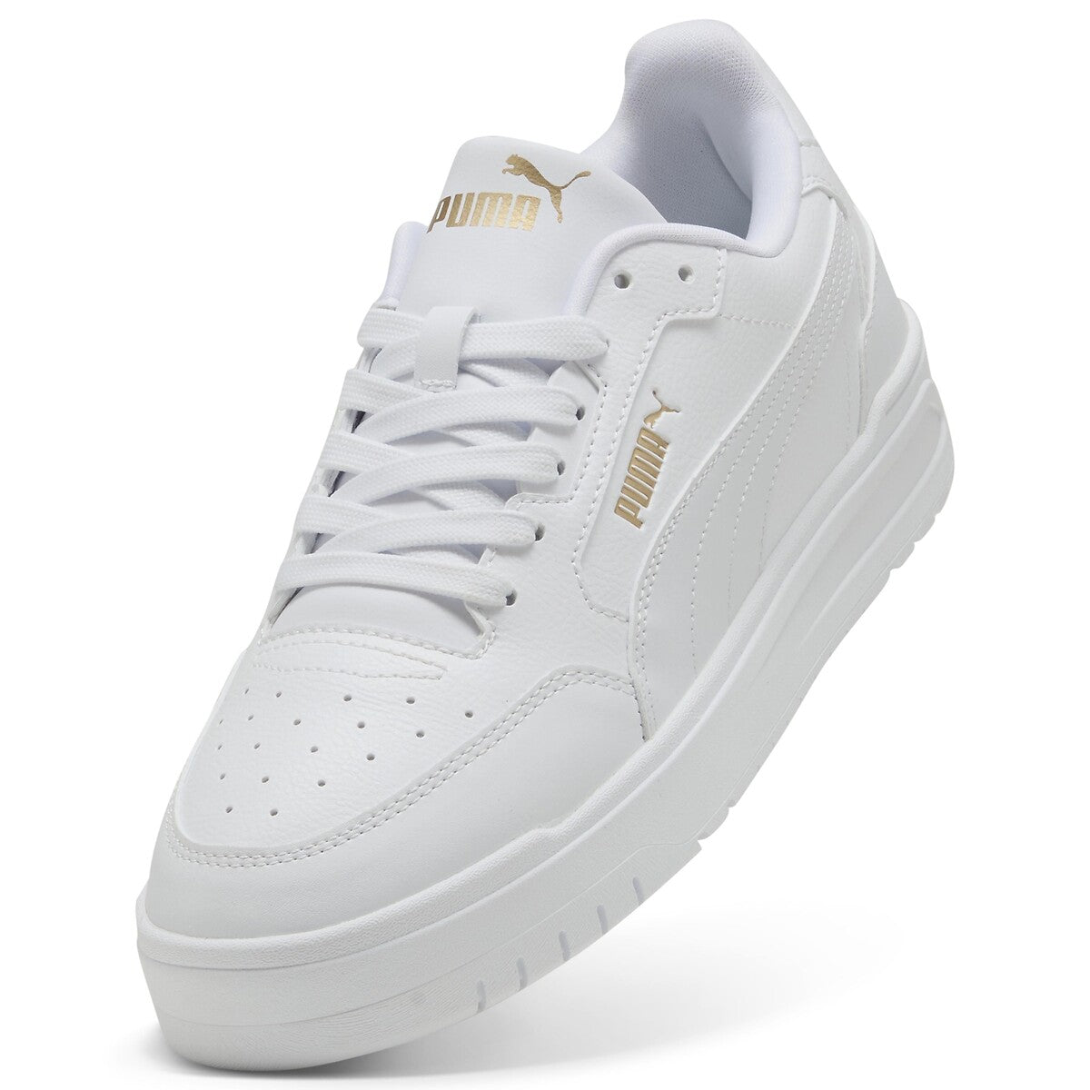 Sneakers PUMA SHUFFLE DOWNTOWN scarpa da ginnastica/tennis in pelle bianca