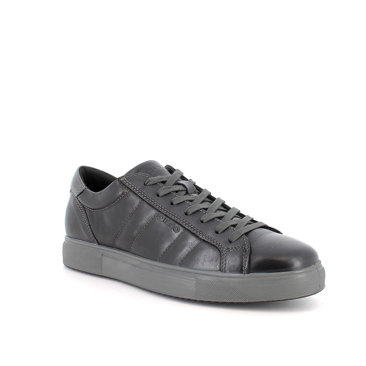 Scarpa uomo IGI&CO sneakers MADE IN ITALY in pelle di vitello nero