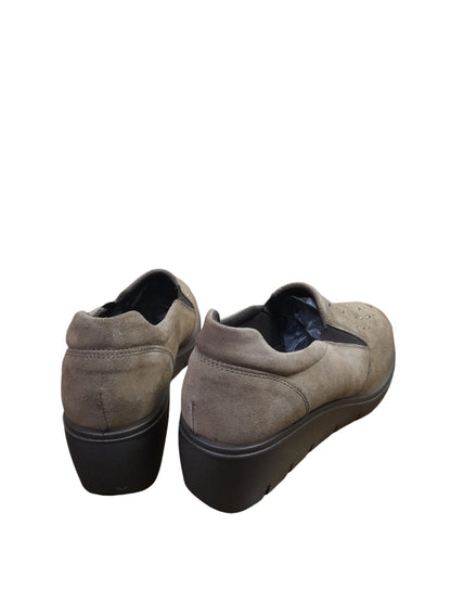 Mocassino ENVAL SOFT scarpa linea confort MADE IN ITALY in scamosciato super fango