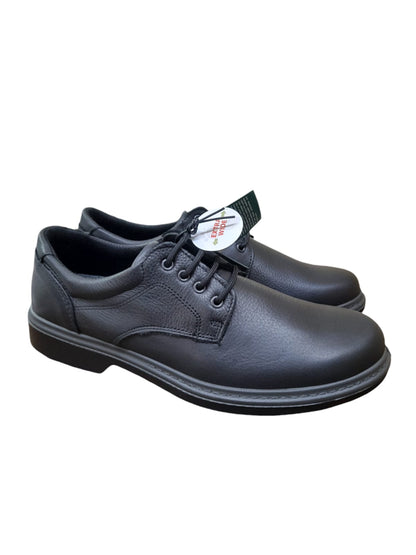 Scarpa ENVAL SOFT linea confort da uomo MADE IN ITALY in pelle/nappa bottolato nero