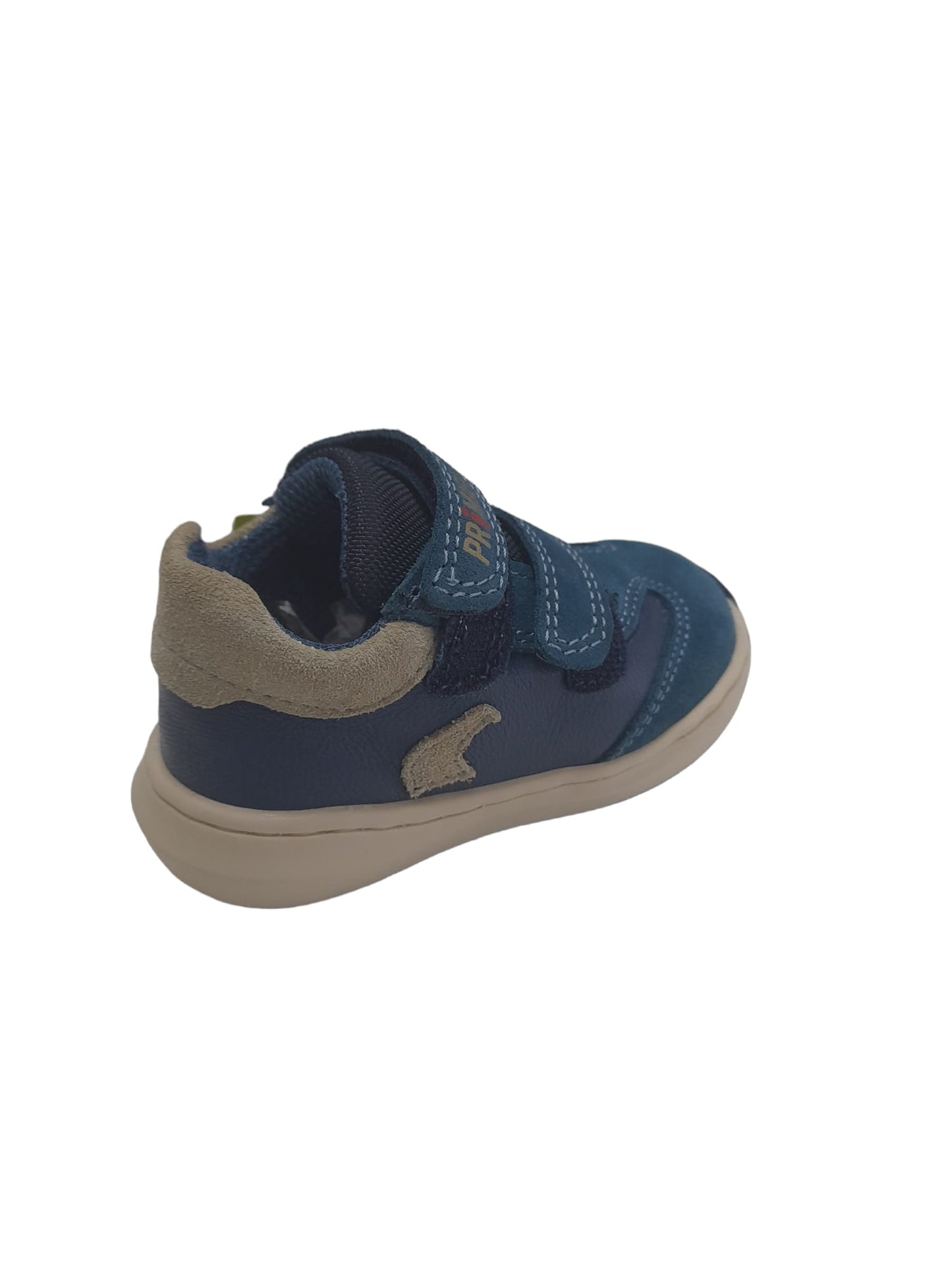 Sneaker PRIMIGI scarpa primi passi da bambino pelle di capra e scamosciato blu