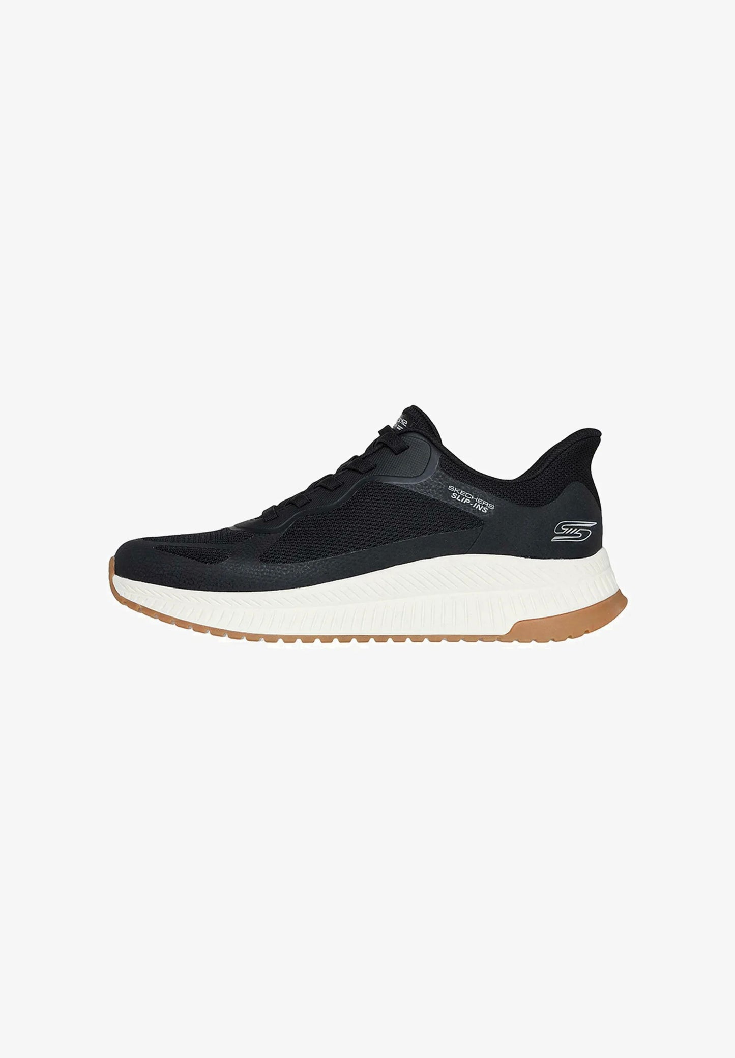 Sneakers SKECHERS BOBS SQUAD SLIP-INS in tessuto tecnico nero