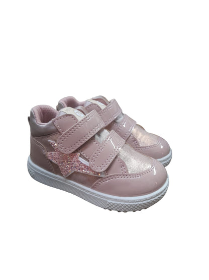Sneakers PRIMIGI scarpa da bambina Primi Passsi in vernice e laminato nude