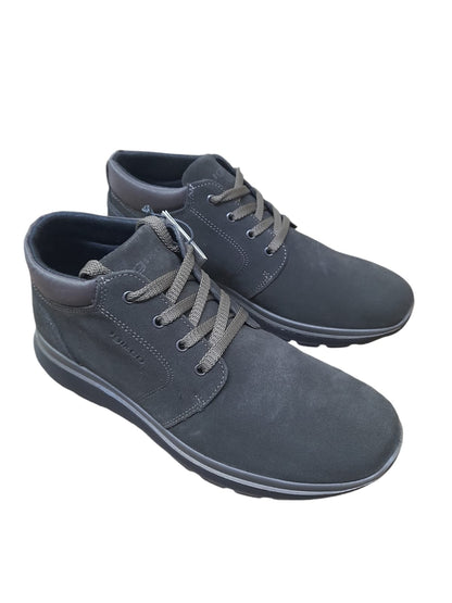 Polacchine IGI&CO scarpa da uomo casual MADE IN ITALY in camoscio special caffè