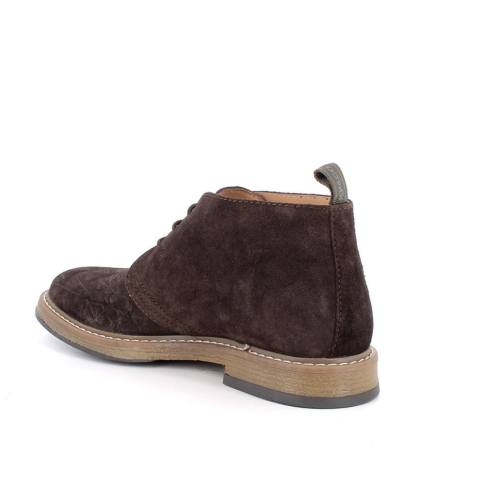 Polacchine uomo IGI&CO scarpa casual MADE IN ITALY in camoscio testa di moro