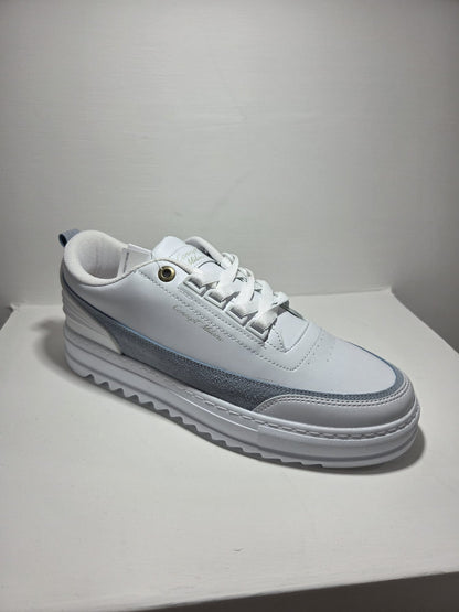 Sneakers Concept Milano scarpa sportiva uomo in pelle bianco