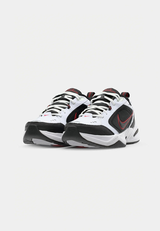 Sneakers NIKE AIR MONARCH IV scarpa ginnastica da uomo in pelle bianca e nera