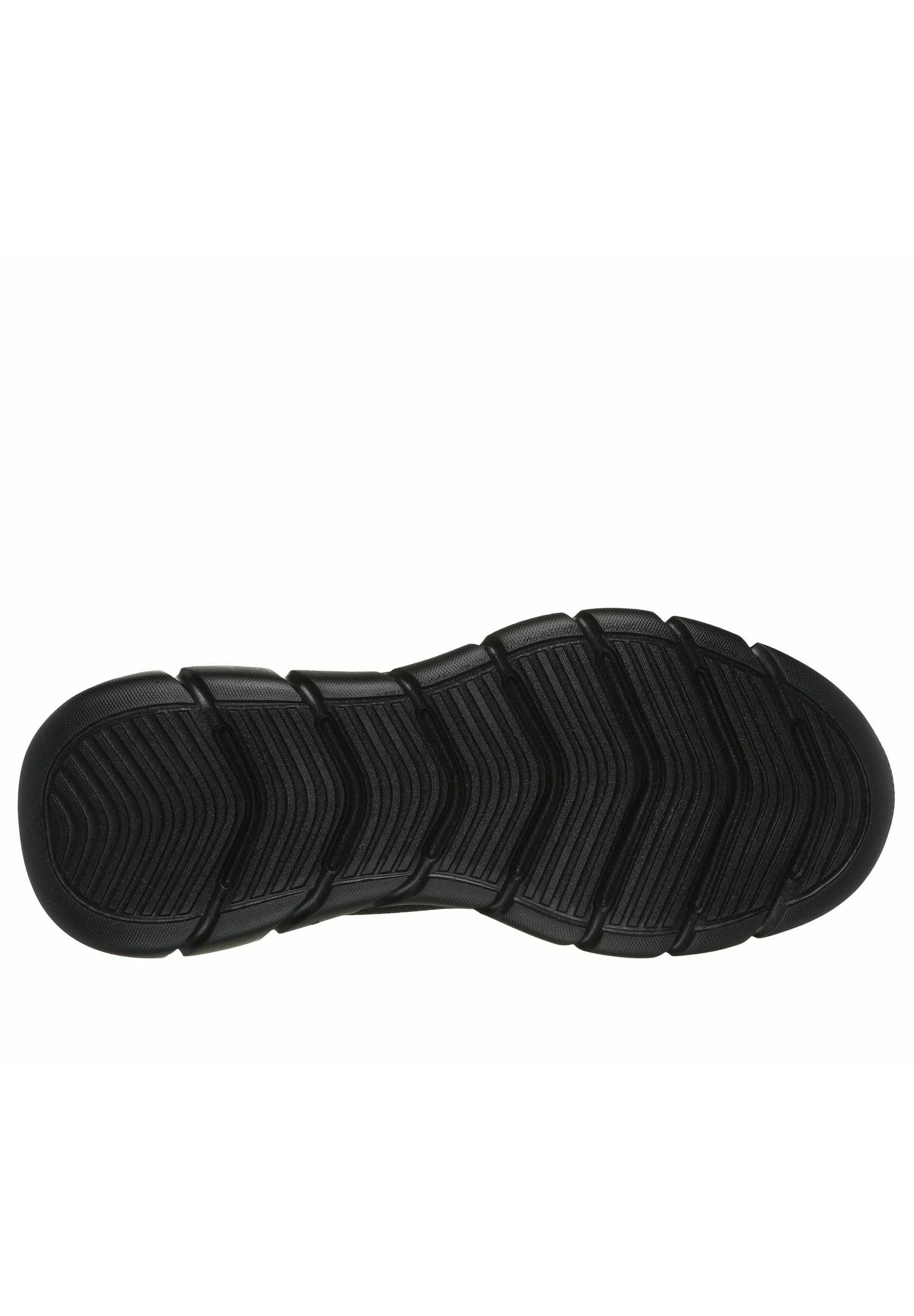 SKECHERS BOBS FLEX CHILL FLEX Vegan scarpa running da uomo in tessuto tecnico nero
