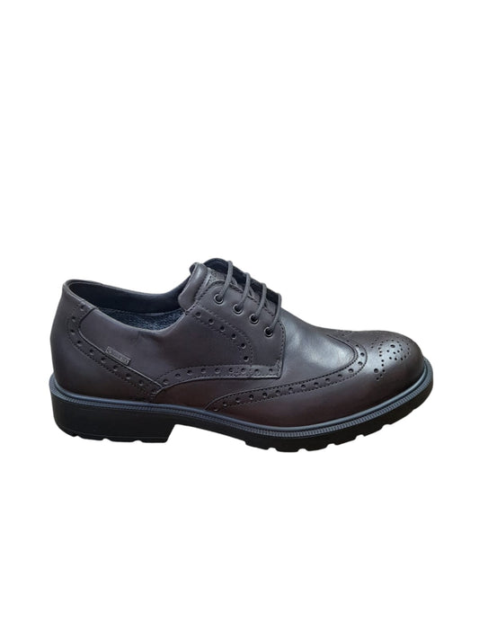 INGLESINA IGI&CO scarpa da uomo MADE IN ITALY in pelle/vitello alfa moro con GORE-TEX