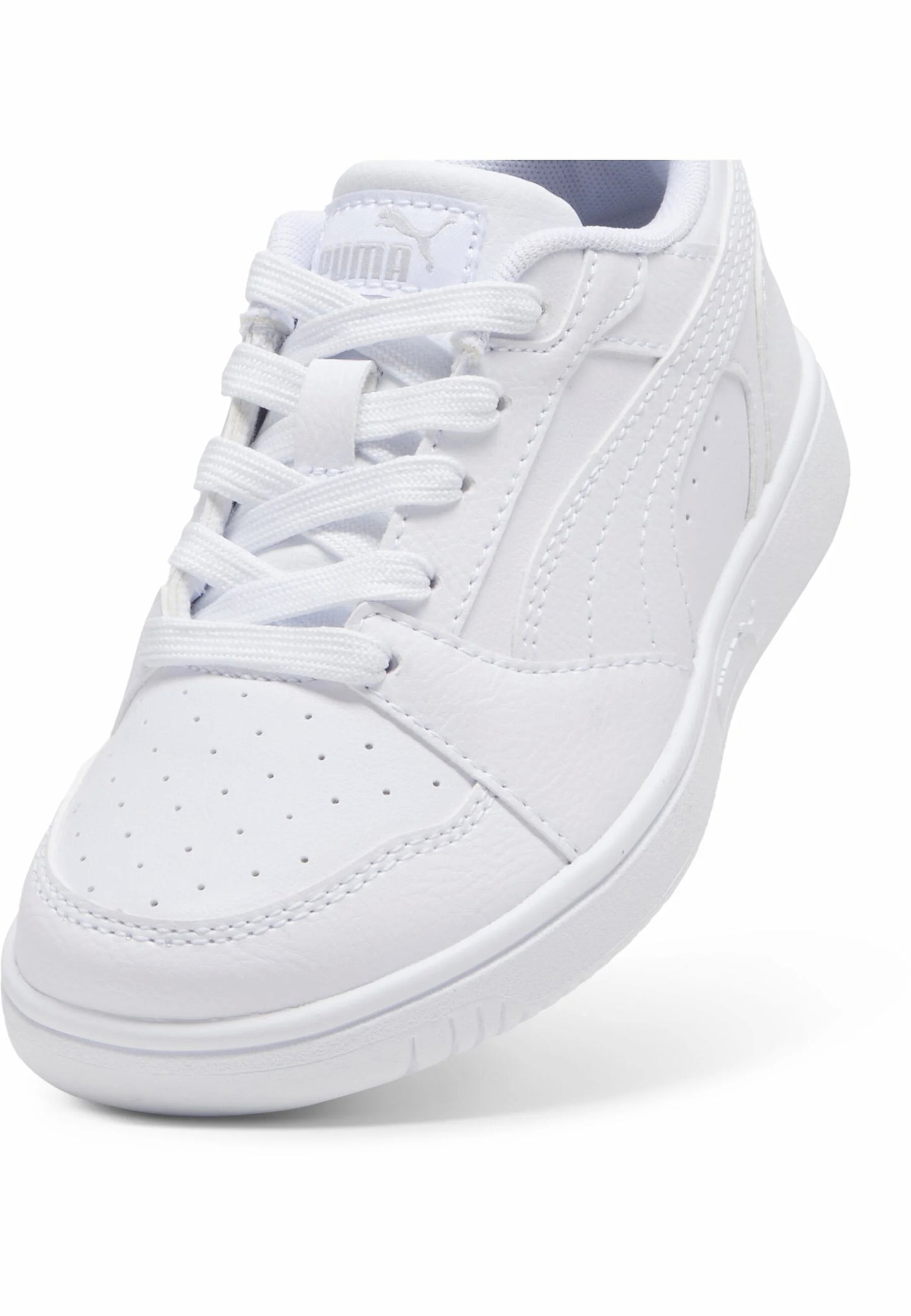 Sneakers PUMA REB-L Jr scarpa ginnastica in pelle bianco