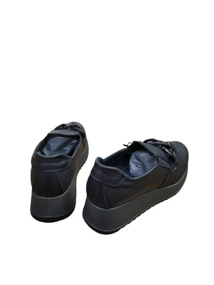 Mocassino ENVAL SOFT scarpa da donna MADE IN ITALY in pelle/nappa soft nero