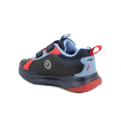 Sneakers PRIMIGI HOT WHEELS MATTEL scarpa ginnastica in pelle blu con luci