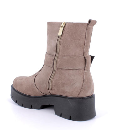 Tronchetto IGI&CO Stivale donna MADE IN ITALY in camoscio super fango