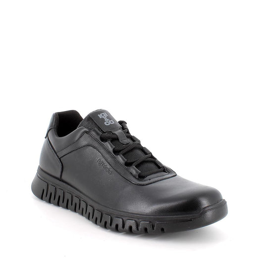Sneakers IGI&CO scarpa sportiva da uomo MADE IN ITALY in pelle/nappa soft nero