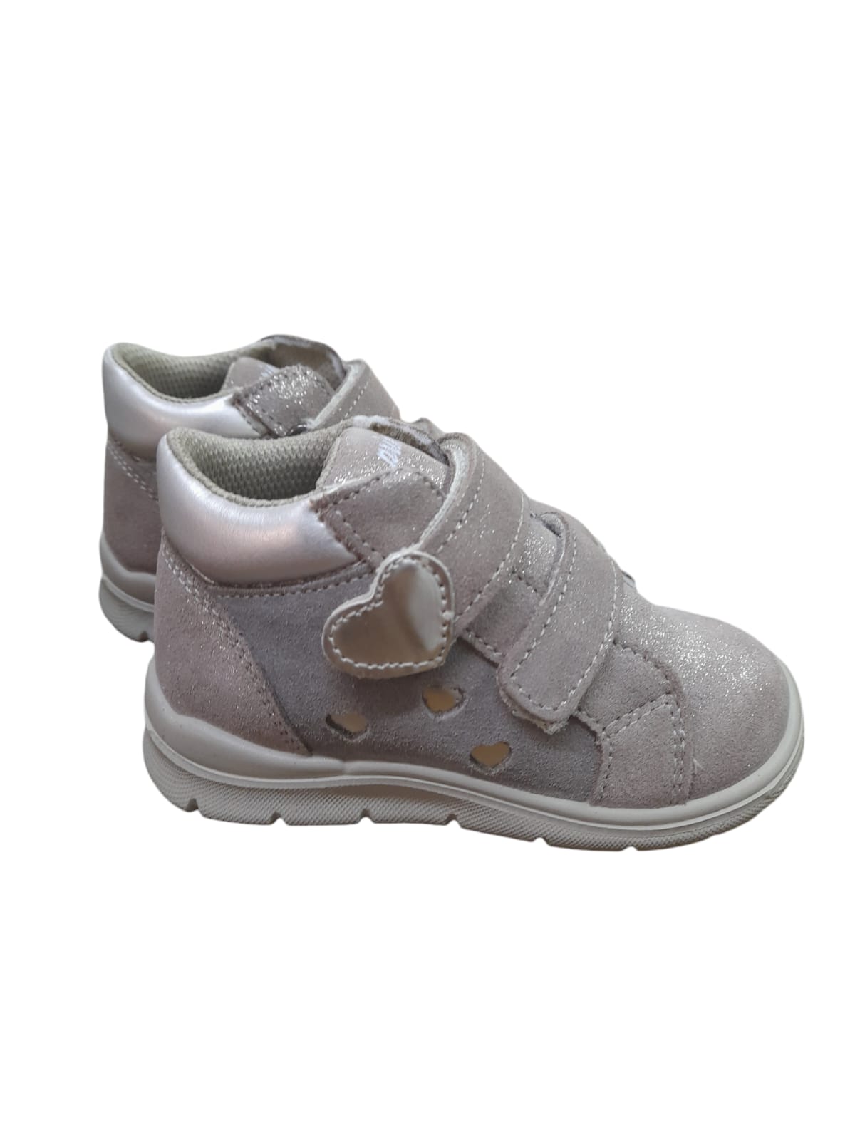 Sneakers PRIMIGI scarpa da bambina Primi Passsi in camoscio brinato visone