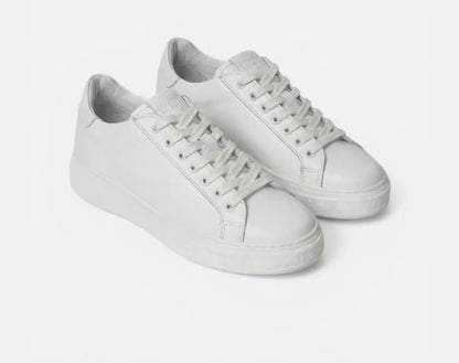 Sneakers Concept Milano scarpa sportiva uomo in pelle bianco