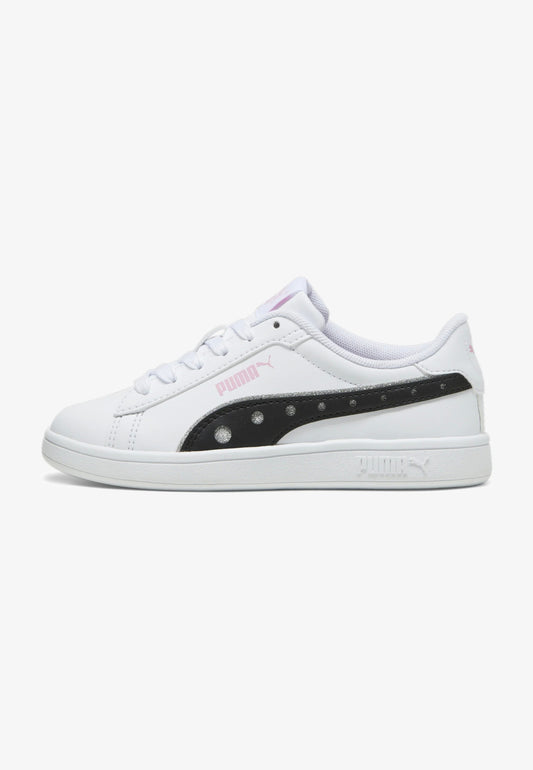 SNEAKER PUMA SMAH 3.0 DANCEPARTY PS scarpa ginnastica/tennis in pelle bianca bambina