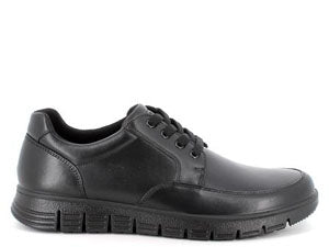 Scarpa linea confort ENVAL SOFT morbidone uomo MADE IN ITALY in pelle/nappa soft nero