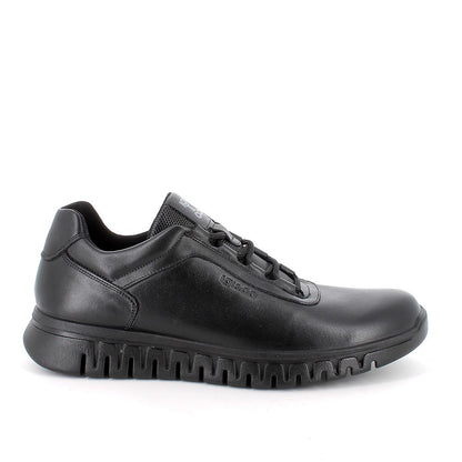Sneakers IGI&CO scarpa sportiva da uomo MADE IN ITALY in pelle/nappa soft nero