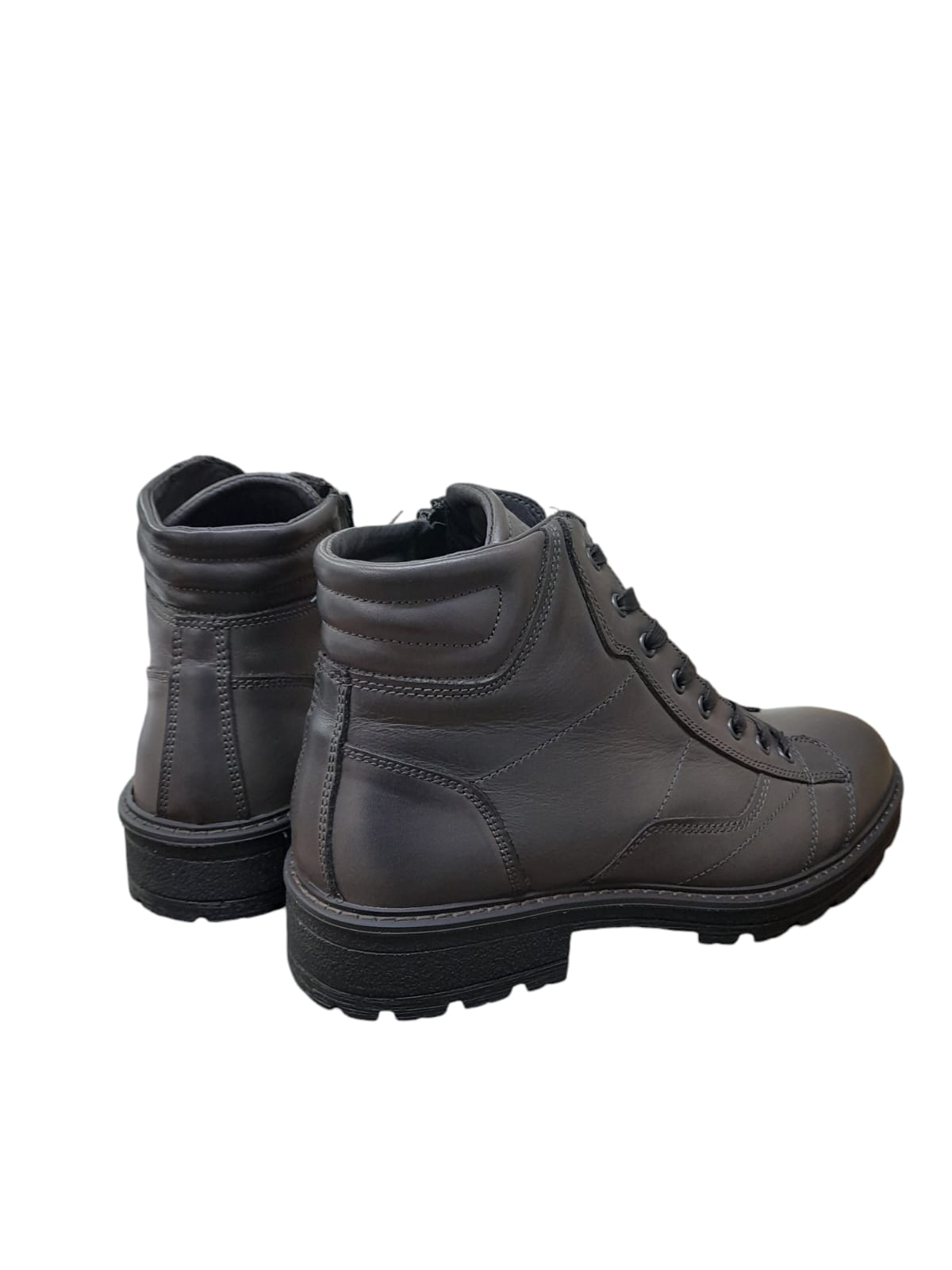 Anfibio IGI&CO scarpa a stivaletto uomo MADE IN ITALY pelle/vitello caffè spazzolato