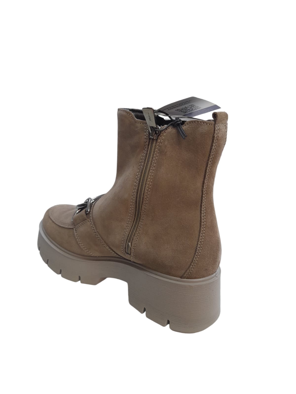 Tronchetto IGI&CO scarponcino donna MADE IN ITALY in scamosciato super fango
