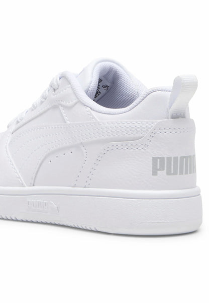 Sneakers PUMA REB-L Jr scarpa ginnastica in pelle bianco