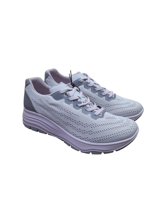 Sneakers IGI&CO scarpa donna MADE IN ITALY tessuto flyknit elasticizzato grigio perla