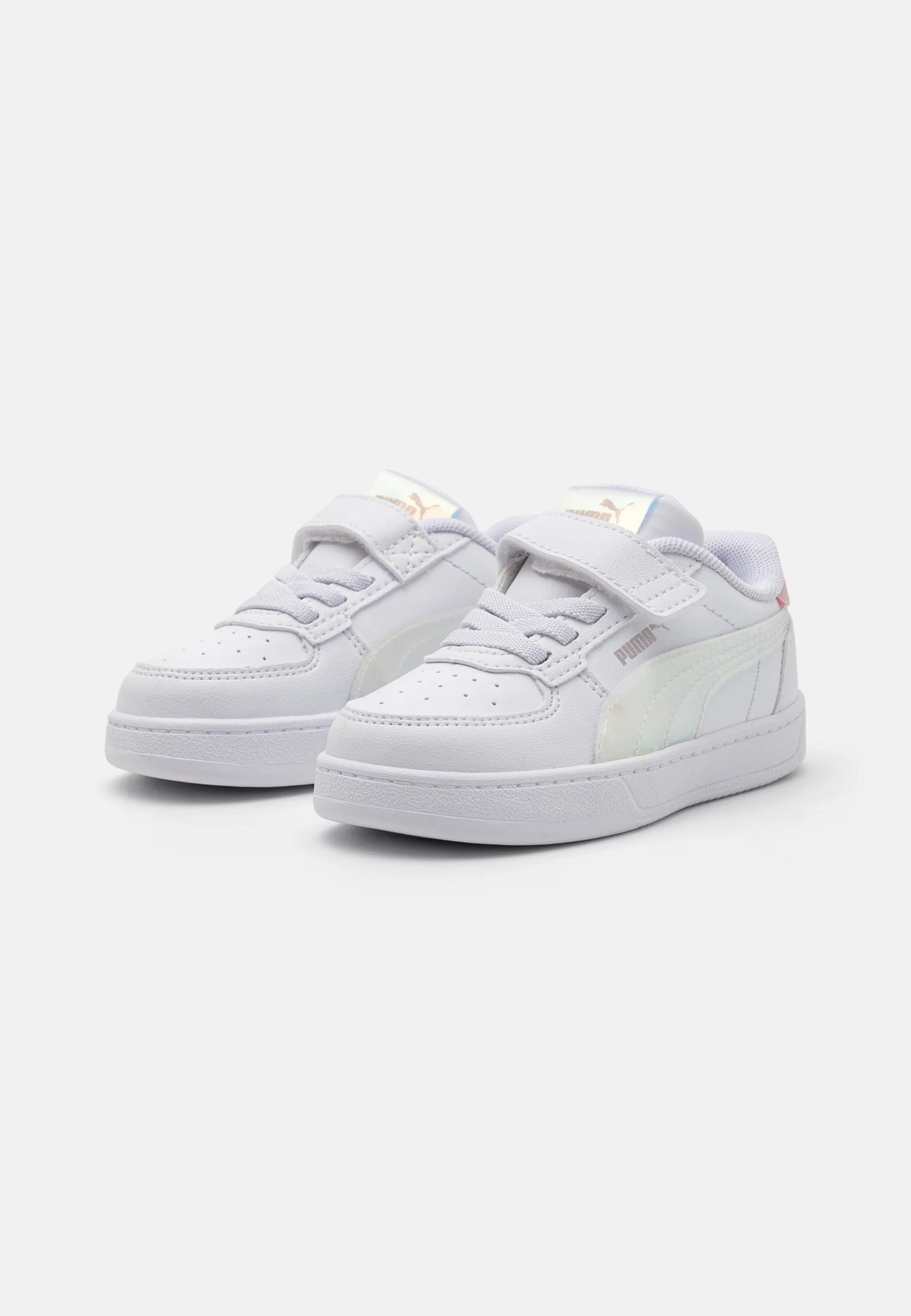 Sneaker PUMA CAVEN 2.0 AC + INF scarpa ginnastica bambina primi passi in pelle bianco