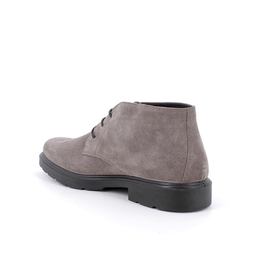 Polacchine IGI&CO scarpa da uomo casual MADE IN ITALY in camoscio special fango
