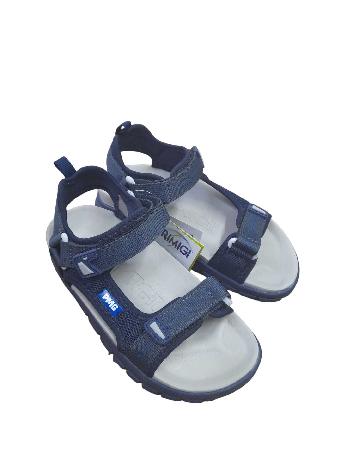 Sandalo PRIMIGI SPORT sportivo da bambino in tela tecnica blu notte