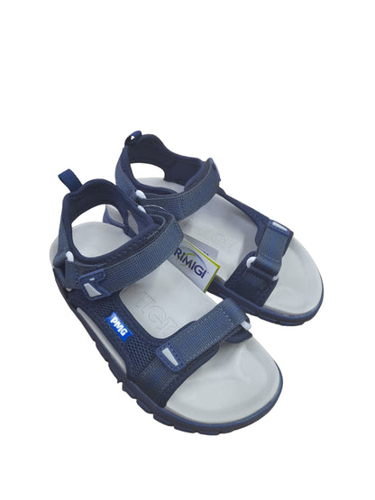 Sandalo PRIMIGI SPORT sportivo da bambino in tela tecnica blu notte