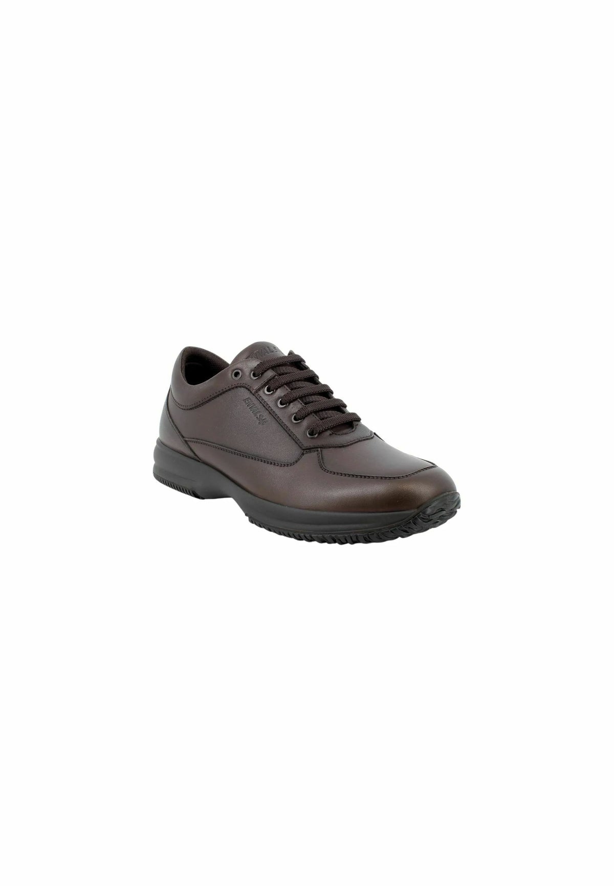 Scarpa uomo ENVAL SOFT sneakers MADE IN ITALY in pelle/nappa soft testa di moro