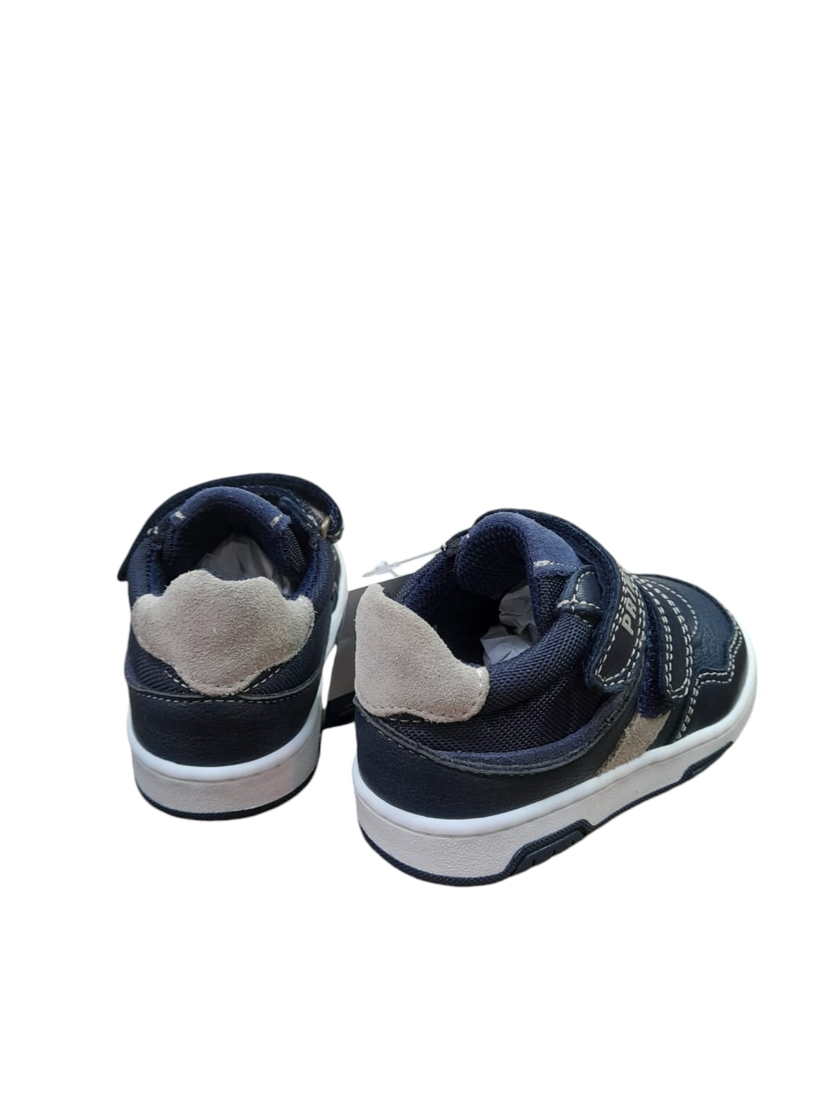 Sneaker PRIMIGI scarpa bambino Primi Passi in pelle bottolato blu