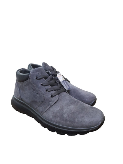 Polacchine IGI&CO scarpa uomo casual MADE IN ITALY camoscio special grigio antracite