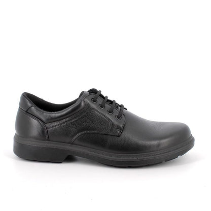 Scarpa linea confort ENVAL SOFT morbidone uomo MADE IN ITALY in pelle/nappa soft nero